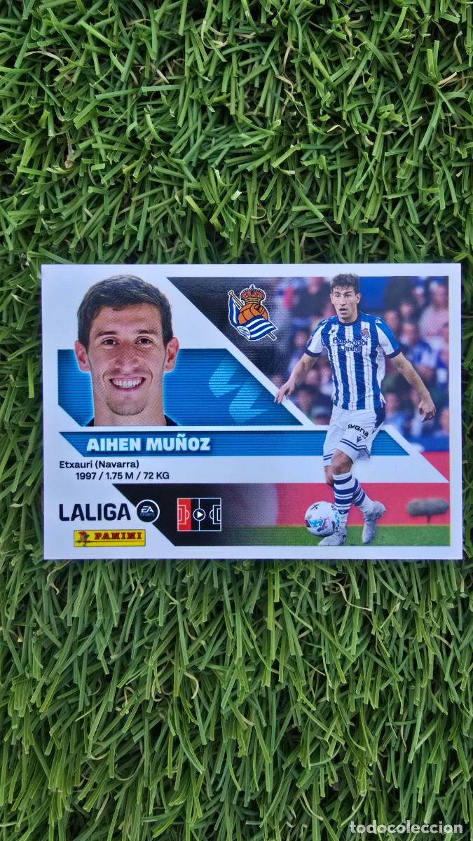 Fu&szlig;ball-Sticker: AIHEN MU&Ntilde;OZ 9 REAL SOCIEDAD LIGA ESTE 2026 2027 26 27 PANINI LALIGA EA SPORTS