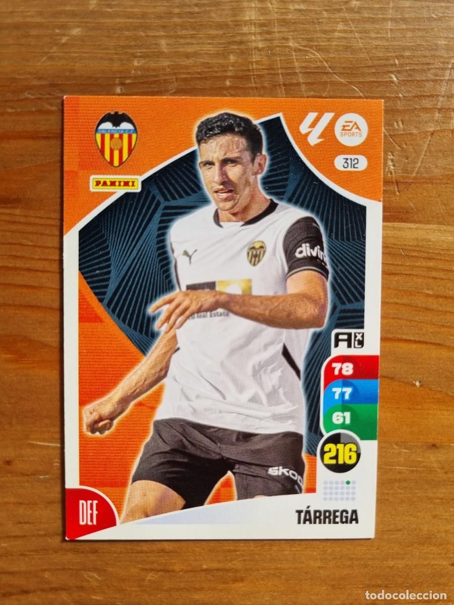 Fu&szlig;ball-Sticker: 312 T&Aacute;RREGA (Valencia CF). Liga 2024 2025 24 25 Adrenalyn XL (Panini)