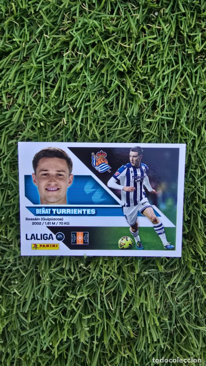 Fu&szlig;ball-Sticker: TURRIENTES 12 REAL SOCIEDAD LIGA ESTE 2026 2027 26 27 PANINI LALIGA EA SPORTS