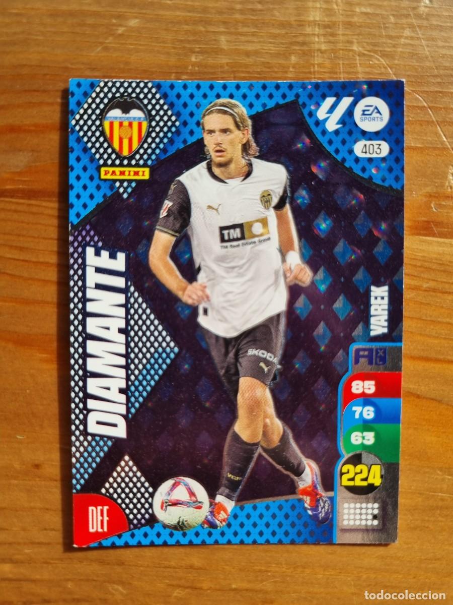 Cartes &agrave; collectionner de Football: 403 YAREK (Valencia CF) DIAMANTE. Liga 2024 2025 24 25 Adrenalyn XL (Panini)