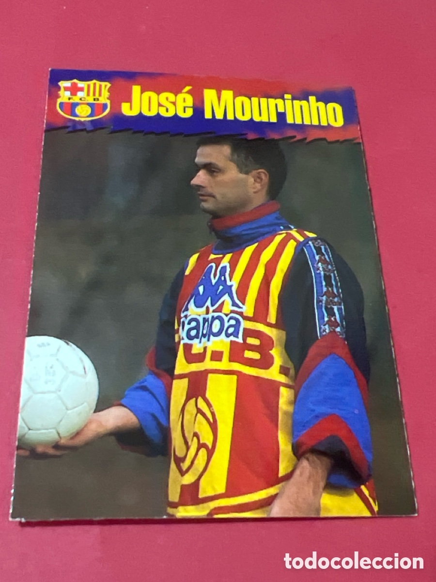 Cromos de f&uacute;tbol: C4674. JOSE MOURINHO BARCELONA PANINI SUPER BARCA 1996 1997 CROMO FUTBOL LIGA 96 97 - 12
