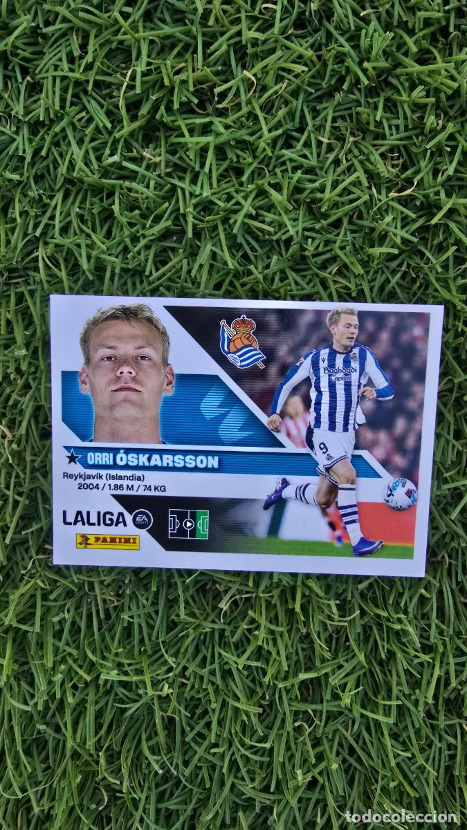 Cromos de f&uacute;tbol: OSKARSSON 19 REAL SOCIEDAD LIGA ESTE 2026 2027 26 27 PANINI LALIGA EA SPORTS