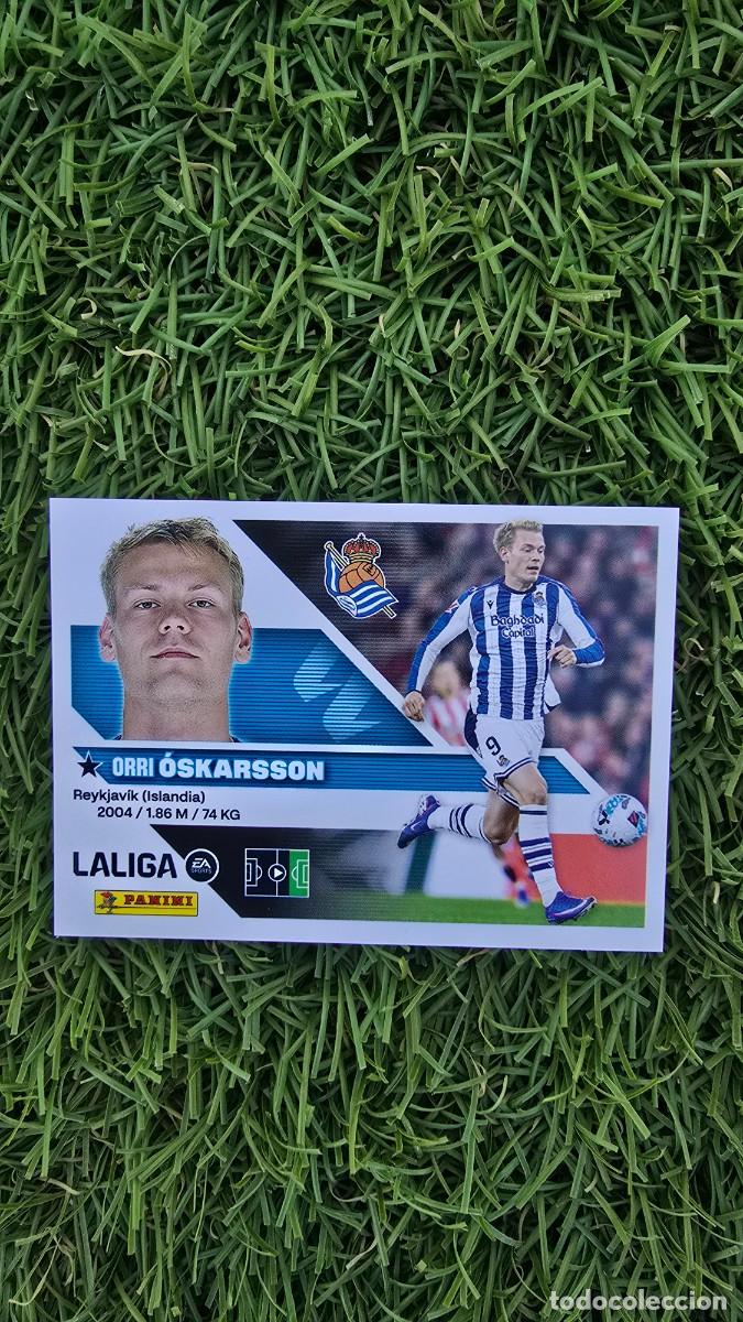 Cromos de f&uacute;tbol: OSKARSSON 19 REAL SOCIEDAD LIGA ESTE 2026 2027 26 27 PANINI LALIGA EA SPORTS