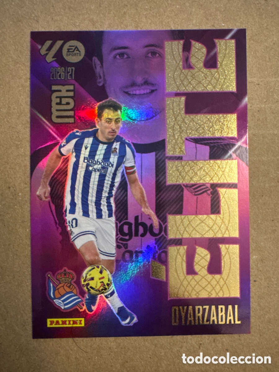 Cromos de f&uacute;tbol: # 13 Oyarzabal Real Sociedad ELITE Megacracks 26 27 2026 2027