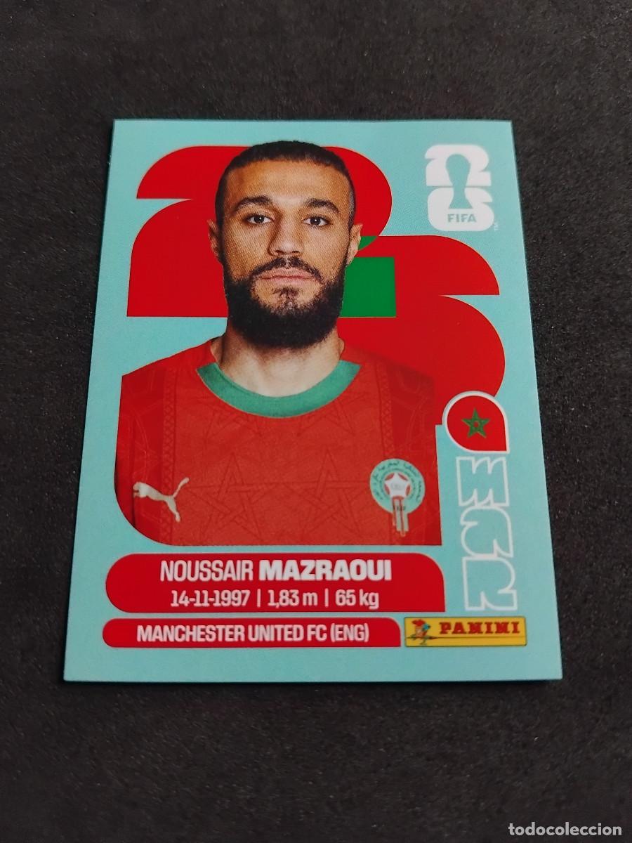 Cromos de f&uacute;tbol: NOUSSAIR MAZRAOUI MAR 5 - MARRUECOS - PANINI FIFA WORLD CUP 2026 - MUNDIAL 2026 STICKER WORLDCUP