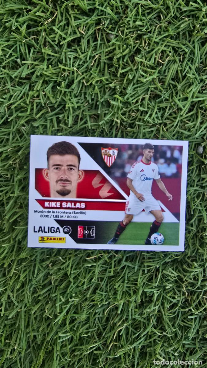 Cromos de f&uacute;tbol: KIKE SALAS 7 SEVILLA LIGA ESTE 2026 2027 26 27 PANINI LALIGA EA SPORTS