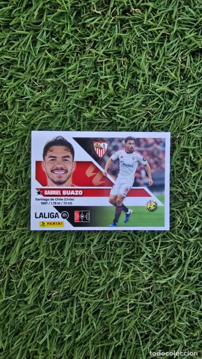 Cromos de f&uacute;tbol: SUAZO 10 SEVILLA LIGA ESTE 2026 2027 26 27 PANINI LALIGA EA SPORTS