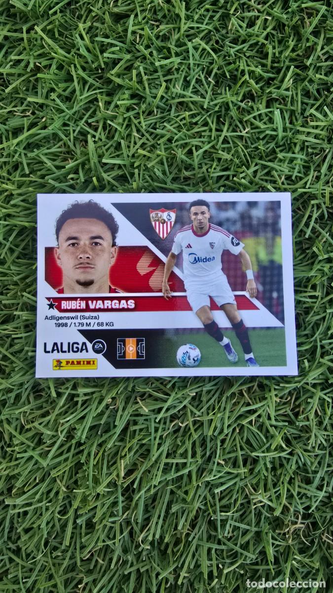 Cromos de f&uacute;tbol: VARGAS 15 SEVILLA LIGA ESTE 2026 2027 26 27 PANINI LALIGA EA SPORTS