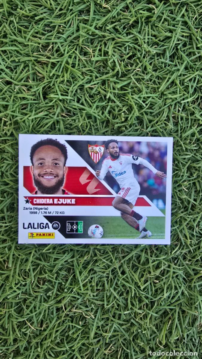Football Stickers: EJUKE 18 SEVILLA LIGA ESTE 2026 2027 26 27 PANINI LALIGA EA SPORTS