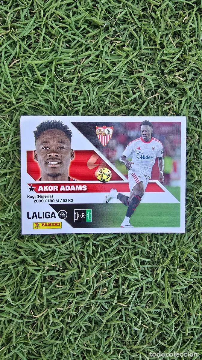 Football Stickers: AKOR ADAMS 19 SEVILLA LIGA ESTE 2026 2027 26 27 PANINI LALIGA EA SPORTS