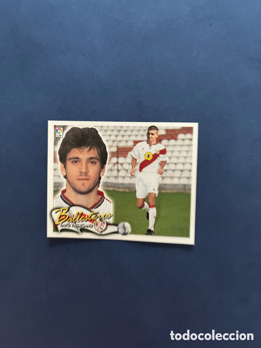 Cromos de f&uacute;tbol: Ballesteros Rayo Vallecano ( Fichaje 36 ) Este 2000-01 ( recuperado)