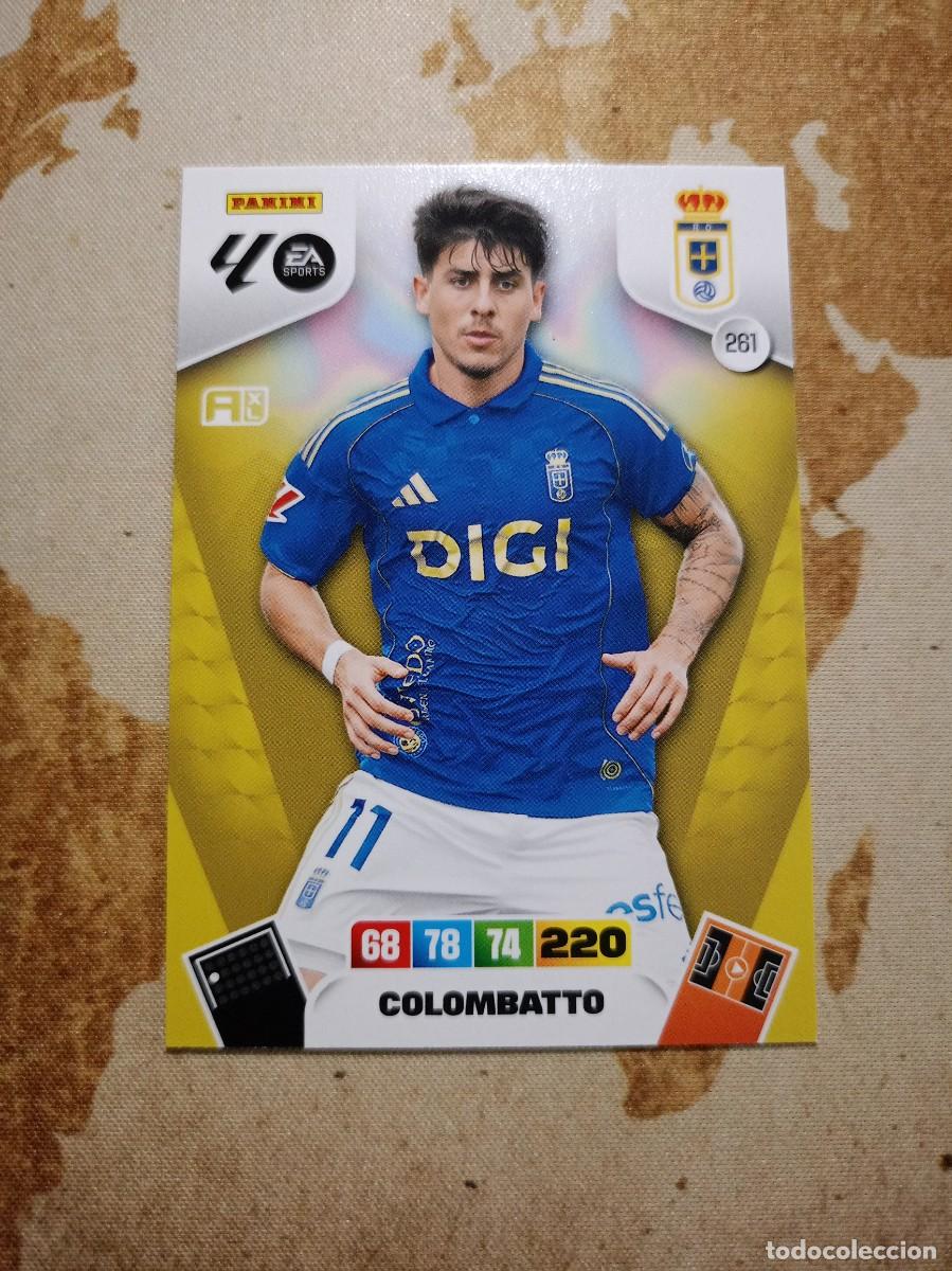 Cromos de f&uacute;tbol: Oviedo 261 COLOMBATTO Adrenalyn 2025-26