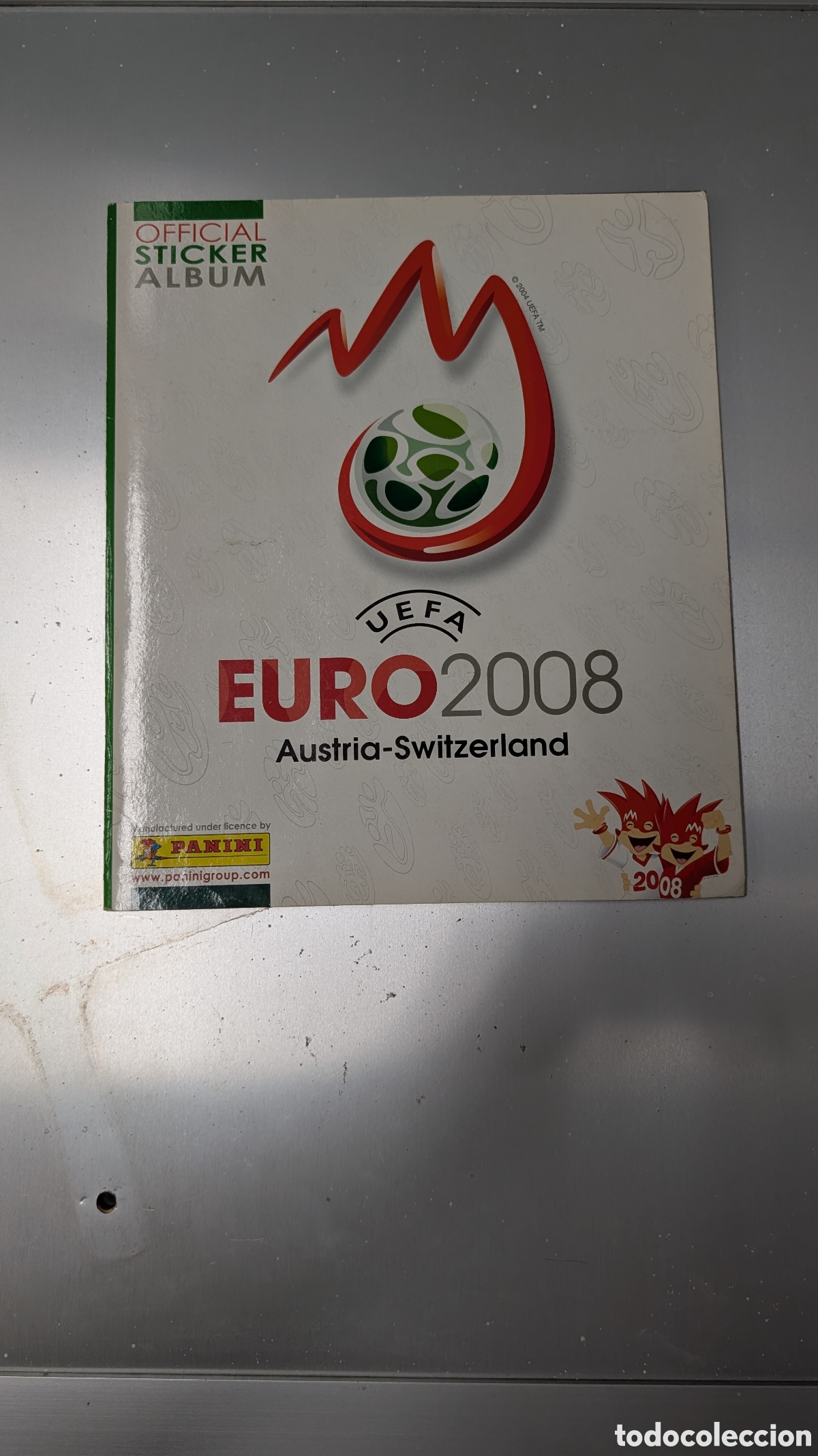 Cromos de f&uacute;tbol: ALBUM COMPLETO TODO EDITADO EUROCOPA EURO 2008 08 PANINI PERFECTO ESTADO