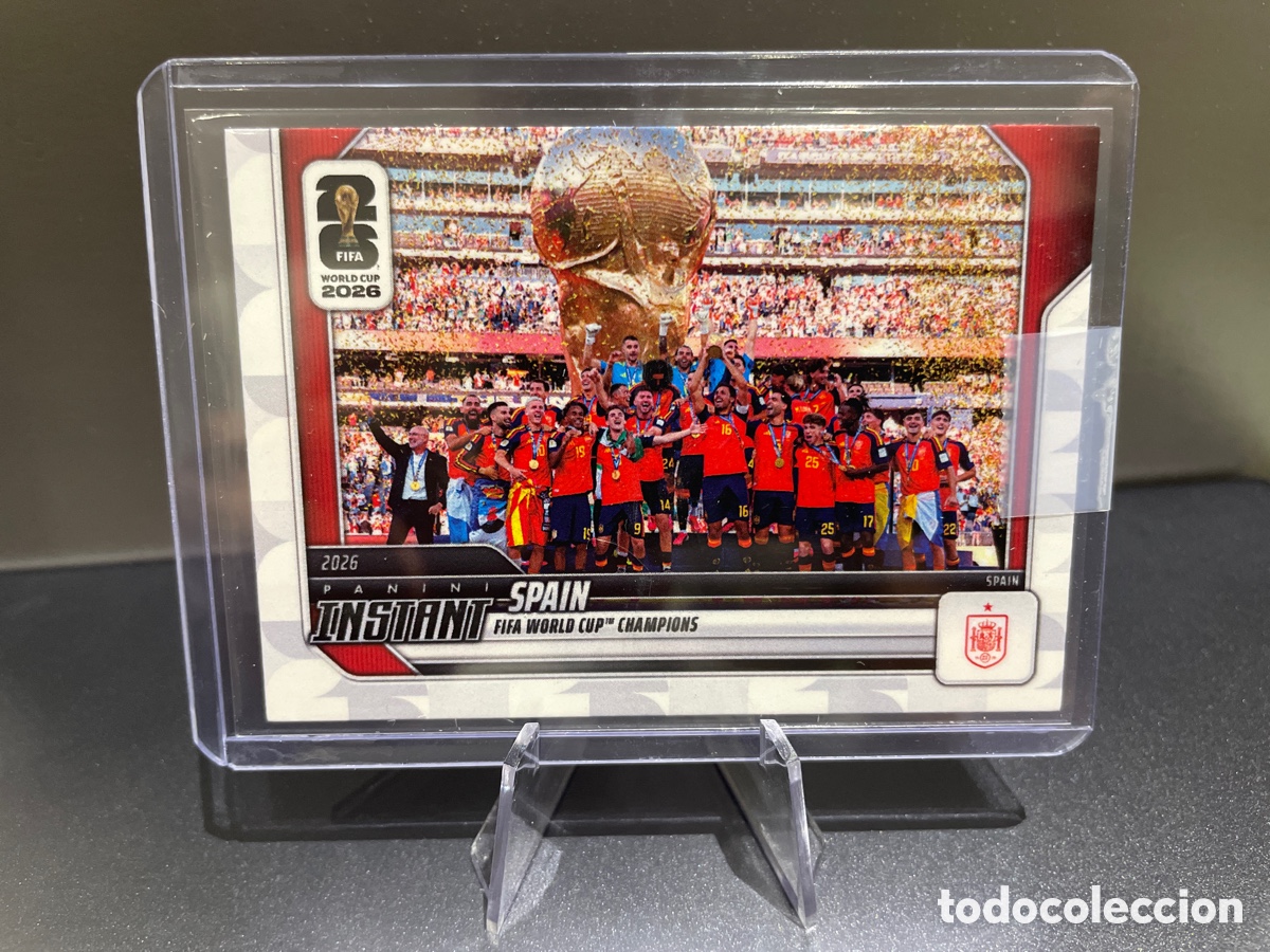 Figurine di Calcio: Espa&ntilde;a 247 FIFA World Cup Champions Panini Instant 2026 Spain