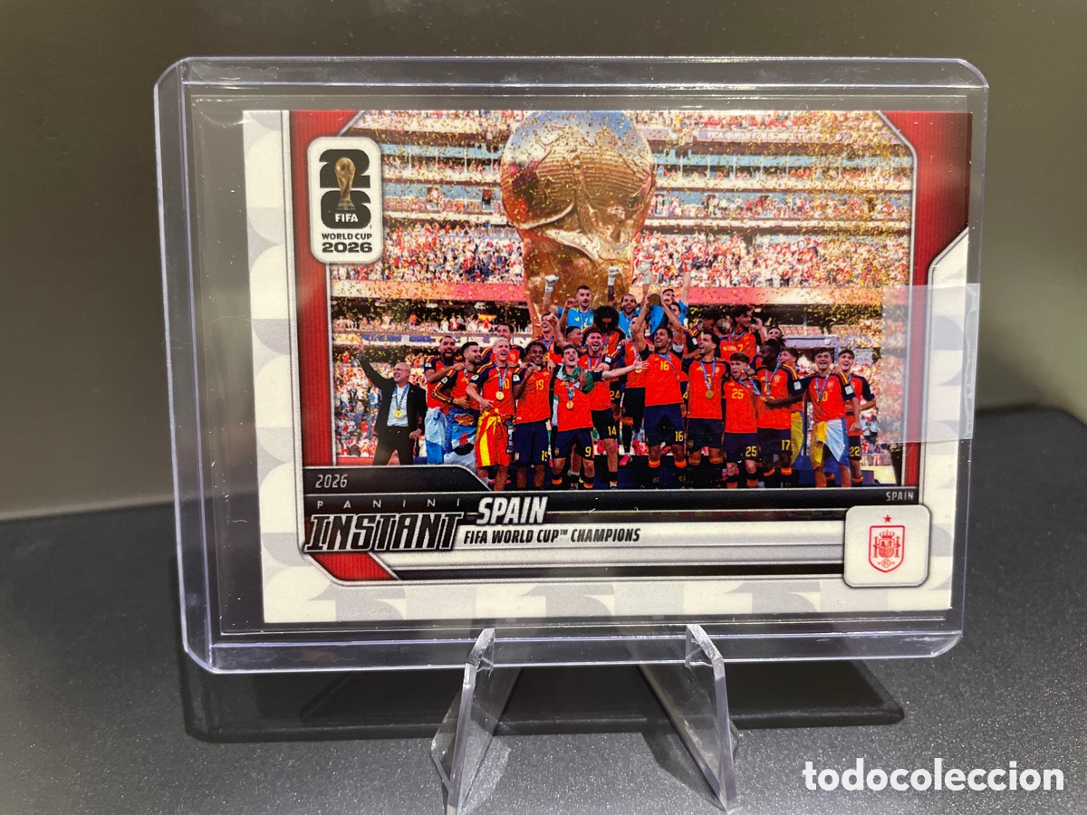 Figurine di Calcio: Espa&ntilde;a 247 FIFA World Cup Champions Panini Instant 2026 Spain