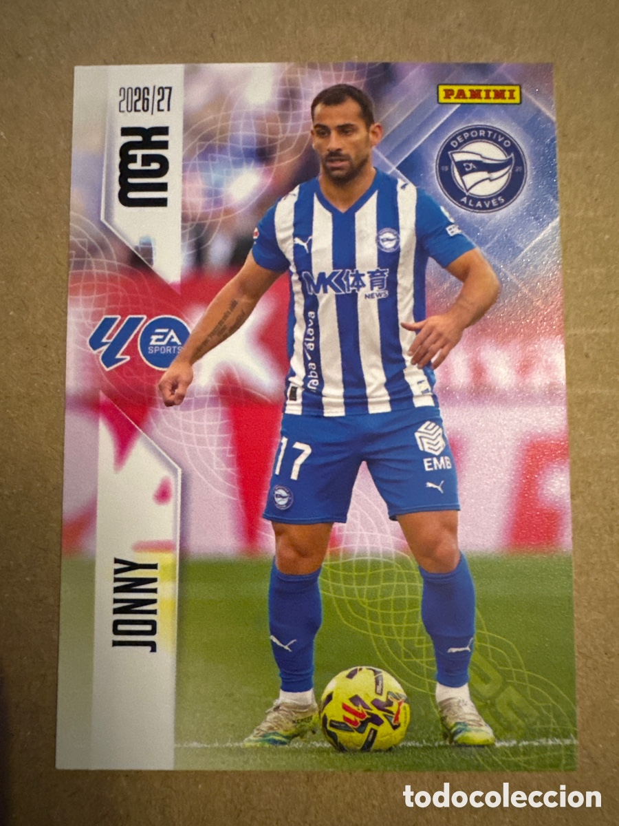 Cartes &agrave; collectionner de Football: # 22 Jonny Alav&eacute;s Megacracks 26 27 2026 2027