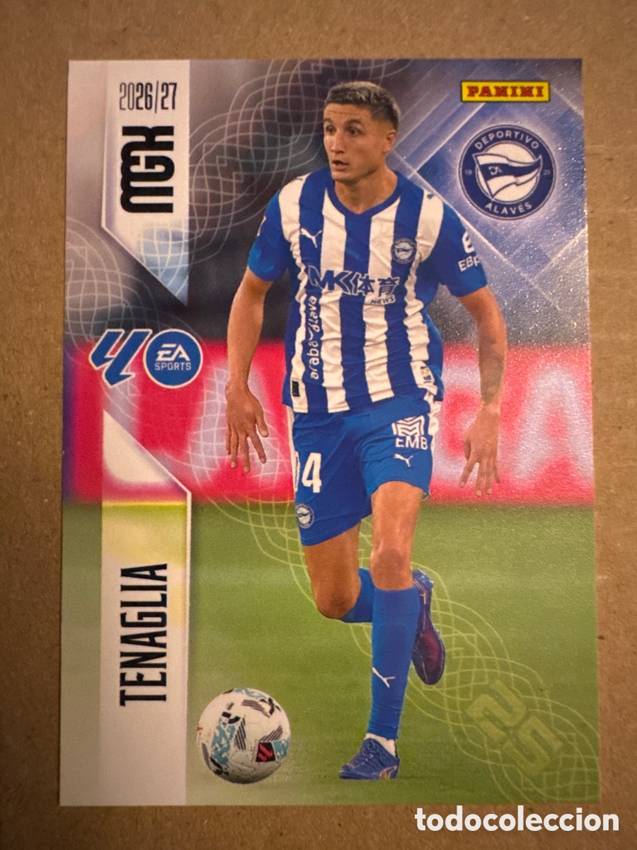 Cromos de f&uacute;tbol: # 23 Tenaglia Alav&eacute;s Megacracks 26 27 2026 2027