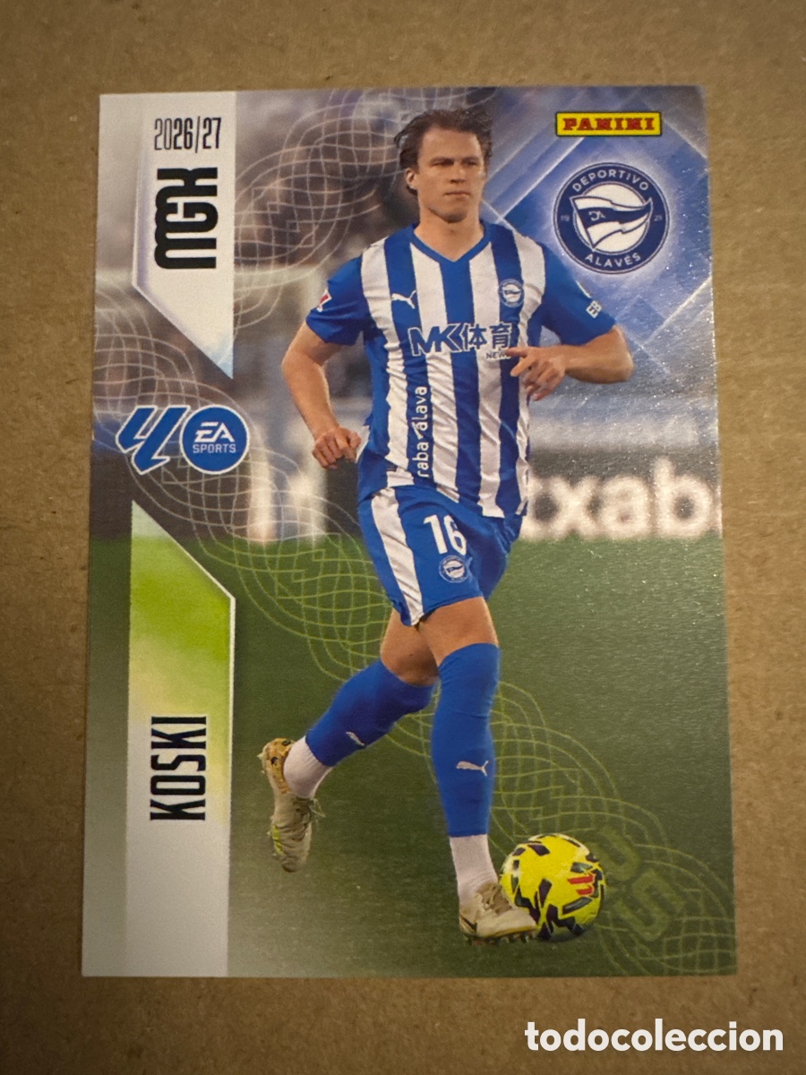 Cromos de f&uacute;tbol: # 24 Koski Alav&eacute;s Megacracks 26 27 2026 2027