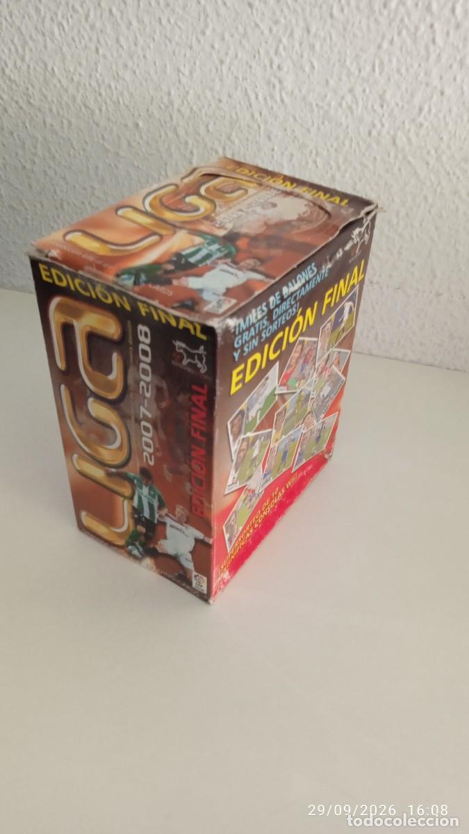 Cromos de f&uacute;tbol: CAJA COMPLETA DE 30 SOBRES SIN ABRIR LIGA 2007 2008 07 08 EDICI&Oacute;N FINAL EDICIONES ESTADIO MESSI