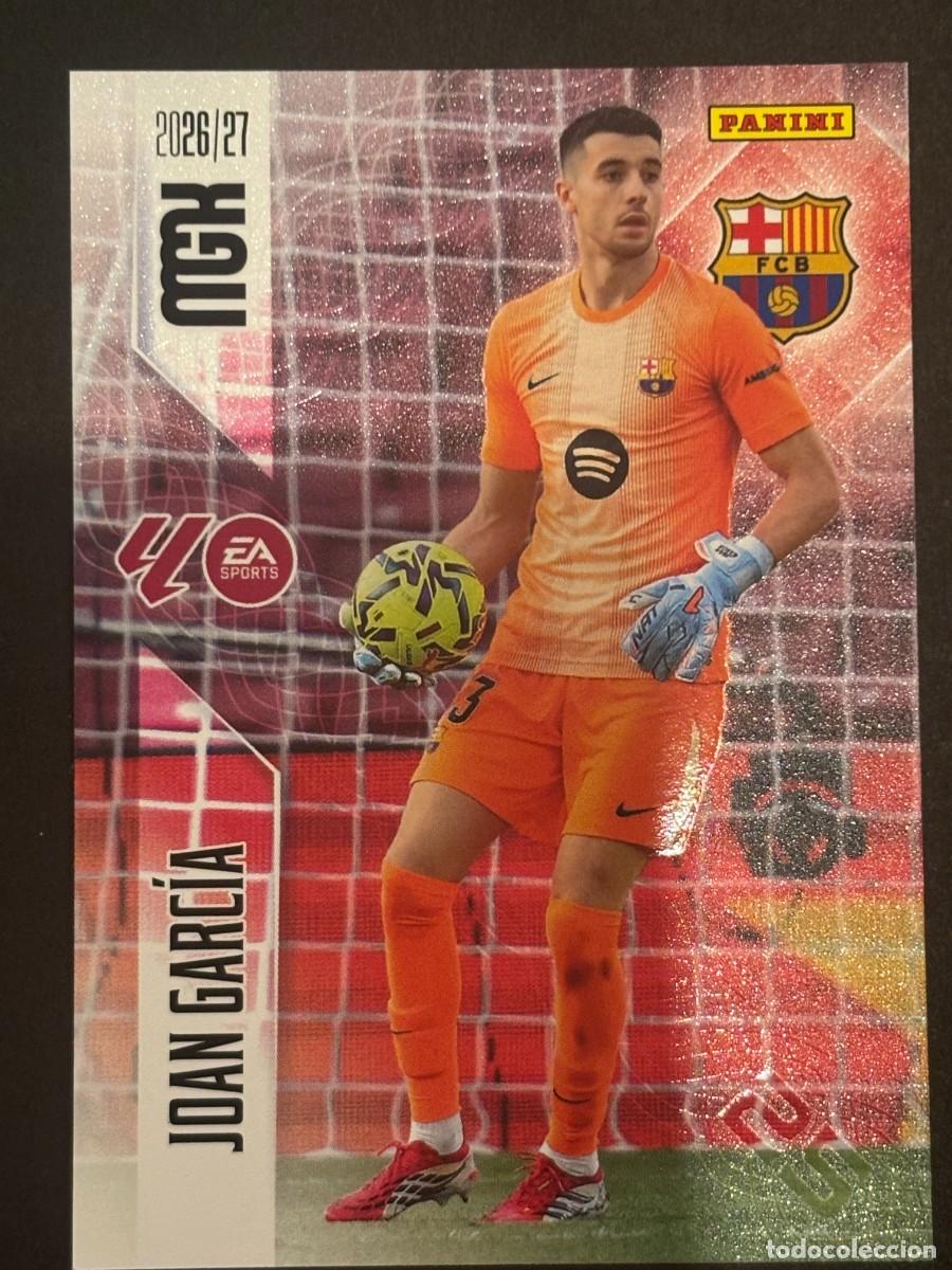 Cromos de Futebol: 74 JOAN GARC&Iacute;A BARCELONA MEGACRACKS MGK 26-27 2026-2027 PANINI LIGA