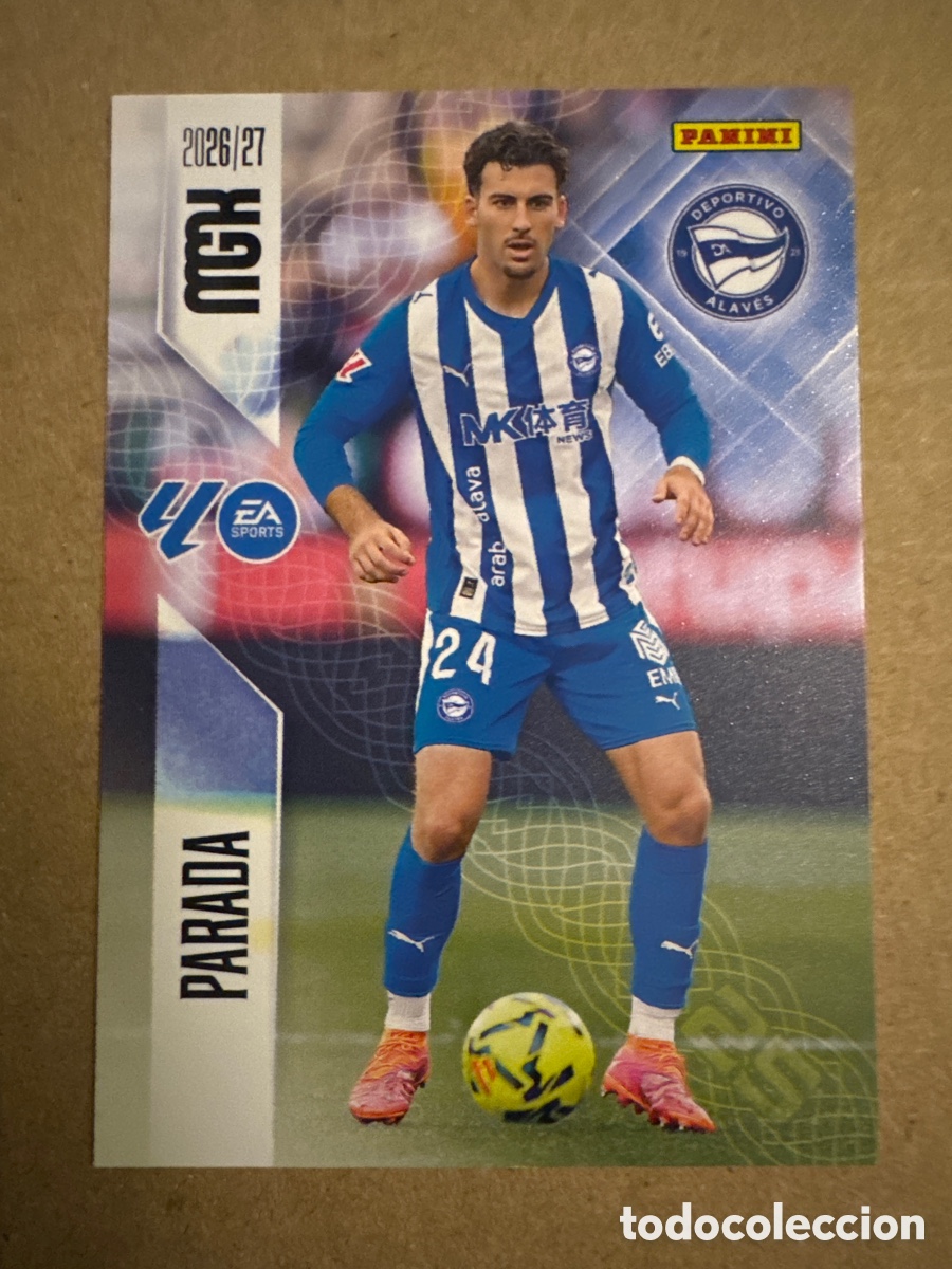Cromos de f&uacute;tbol: # 25 Parada Alav&eacute;s Megacracks 26 27 2026 2027