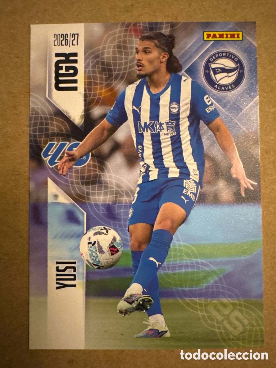 Cromos de f&uacute;tbol: # 26 Yusi Alav&eacute;s Megacracks 26 27 2026 2027