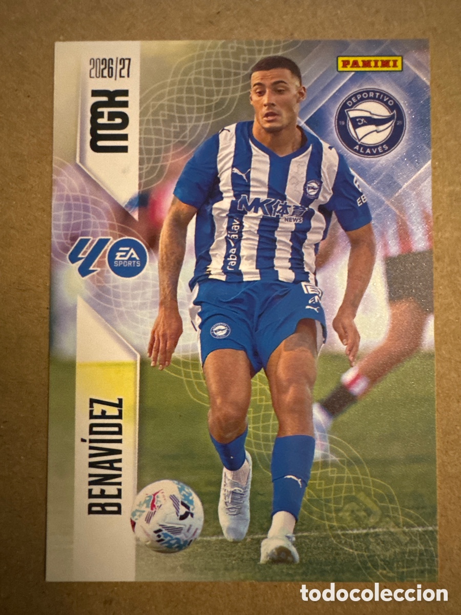 Cromos de f&uacute;tbol: # 27 Benav&iacute;dez Alav&eacute;s Megacracks 26 27 2026 2027
