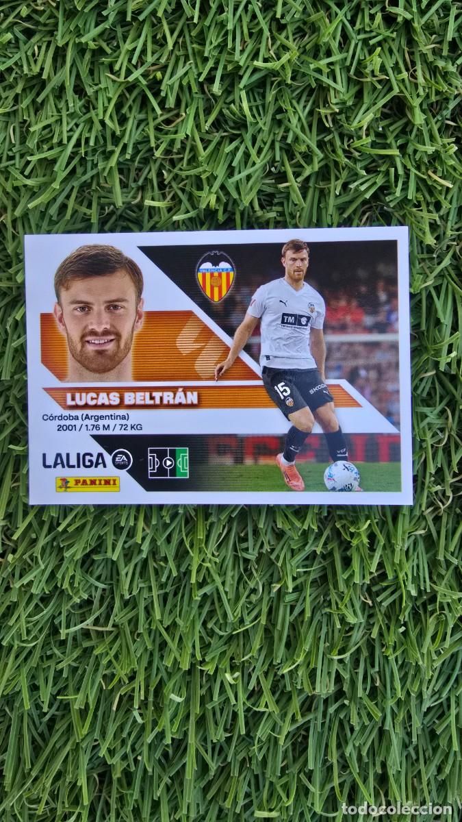Cromos de f&uacute;tbol: LUCAS BELTRAN 20B VALENCIA LIGA ESTE 2026 2027 26 27 PANINI LALIGA EA SPORTS