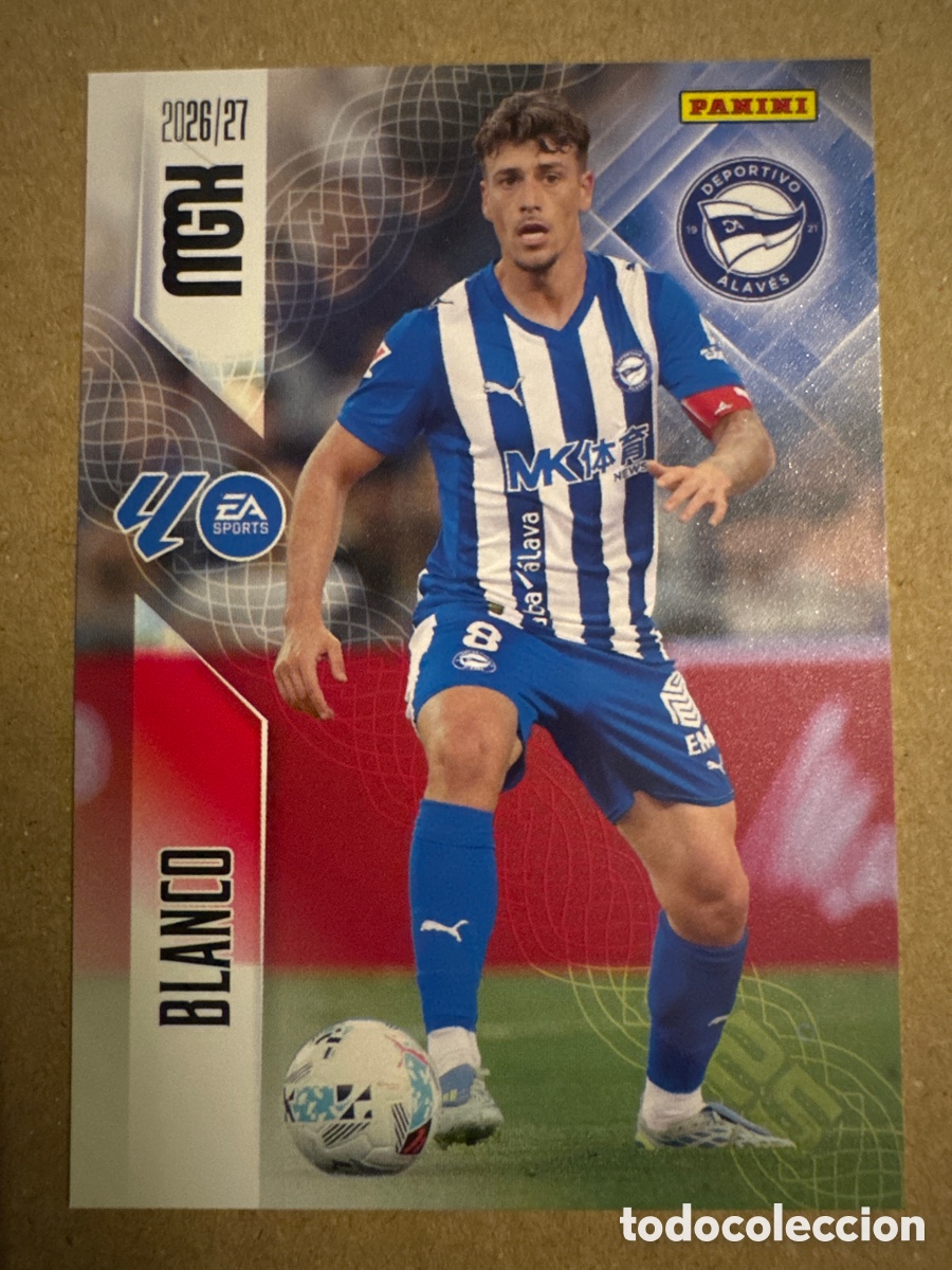 Cromos de f&uacute;tbol: # 28 Blanco Alav&eacute;s Megacracks 26 27 2026 2027
