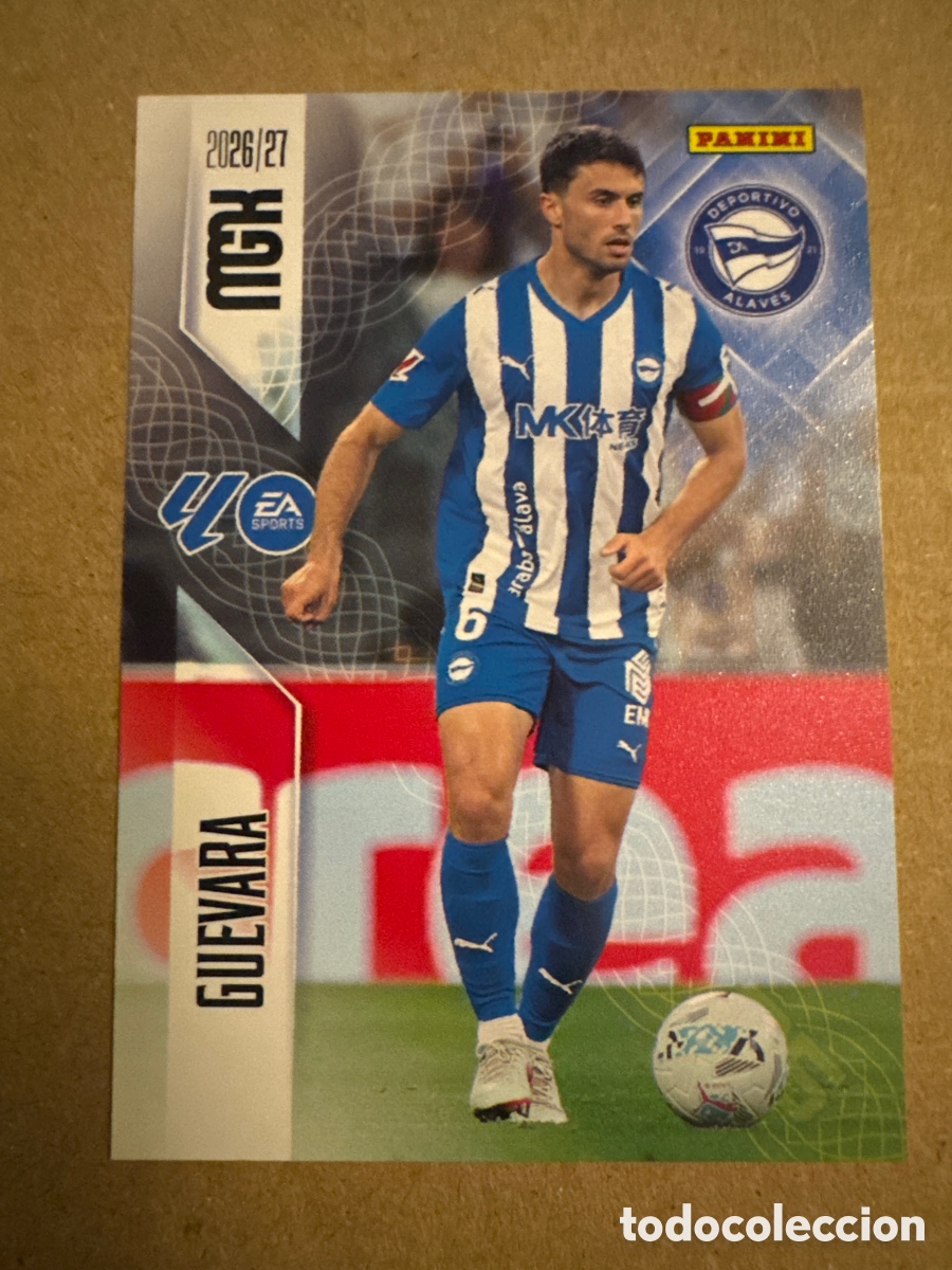 Cromos de f&uacute;tbol: # 29 Guevara Alav&eacute;s Megacracks 26 27 2026 2027
