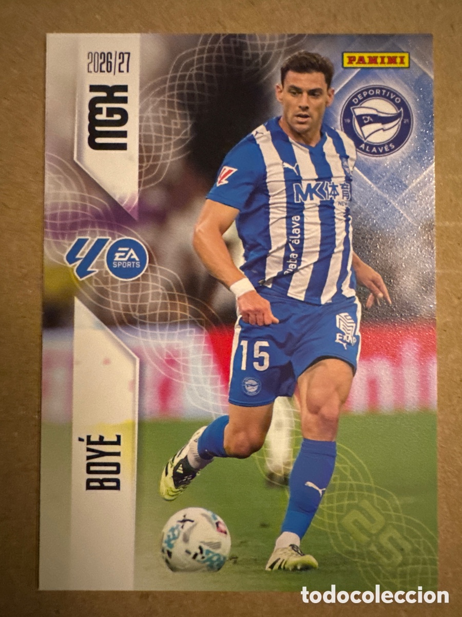 Cromos de f&uacute;tbol: # 36 Boy&eacute; Alav&eacute;s Megacracks 26 27 2026 2027