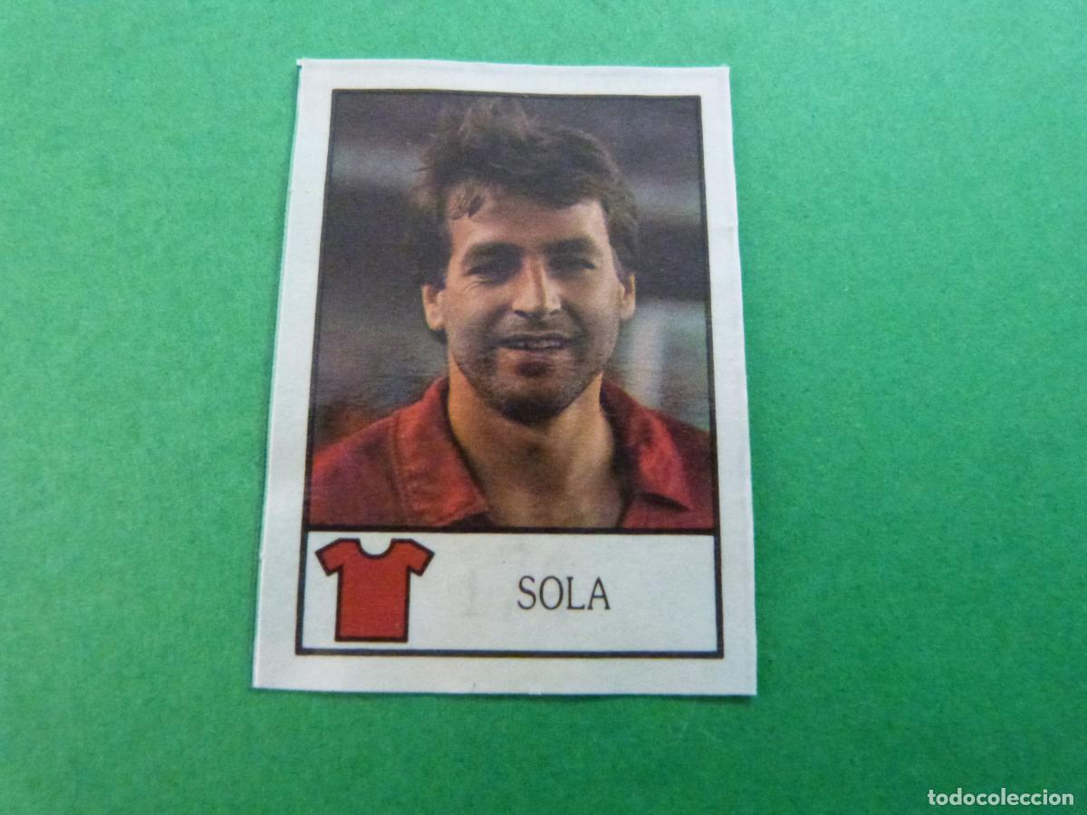 Cromos de f&uacute;tbol: CROMO FUTBOL SOLA AT. OSASUNA RECORTADO N&ordm; 174 LIGA BOLLYCAO 1987-1988/87-88
