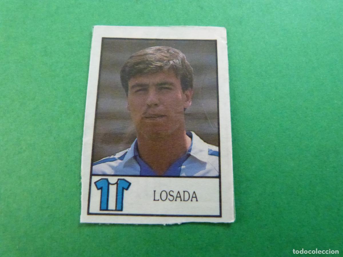 Cromos de f&uacute;tbol: CROMO FUTBOL LOSADA R.C.D.ESPA&Ntilde;OL-ESPANYOL RECORTADO N&ordm; 105 LIGA BOLLYCAO 1987-1988/87-88