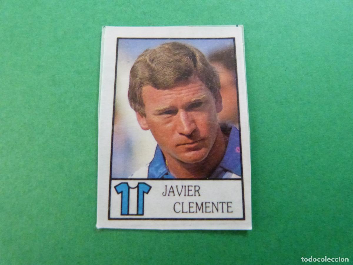 Cromos de f&uacute;tbol: CROMO FUTBOL CLEMENTE R.C.D.ESPA&Ntilde;OL-ESPANYOL RECORTADO N&ordm; 91 LIGA BOLLYCAO 1987-1988/87-88