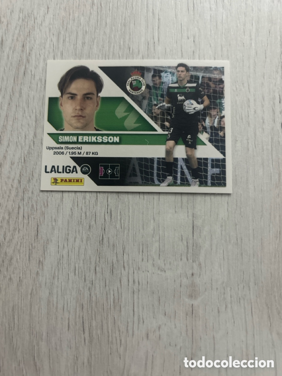 Cromos de f&uacute;tbol: Eriksson 4 Racing Liga Este 2026/27 26-27 Panini