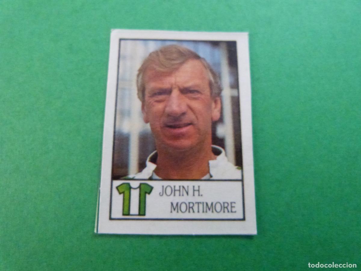 Cromos de f&uacute;tbol: CROMO FUTBOL MORTIMORE REAL BETIS RECORTADO N&ordm; 46 LIGA BOLLYCAO 1987-1988/87-88