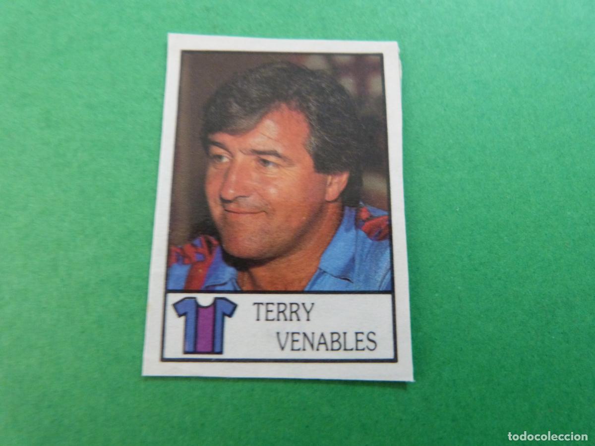 Cromos de f&uacute;tbol: CROMO FUTBOL TERRY VENABLES F.C.BARCELONA RECORTADO N&ordm; 31 LIGA BOLLYCAO 1987-1988/87-88