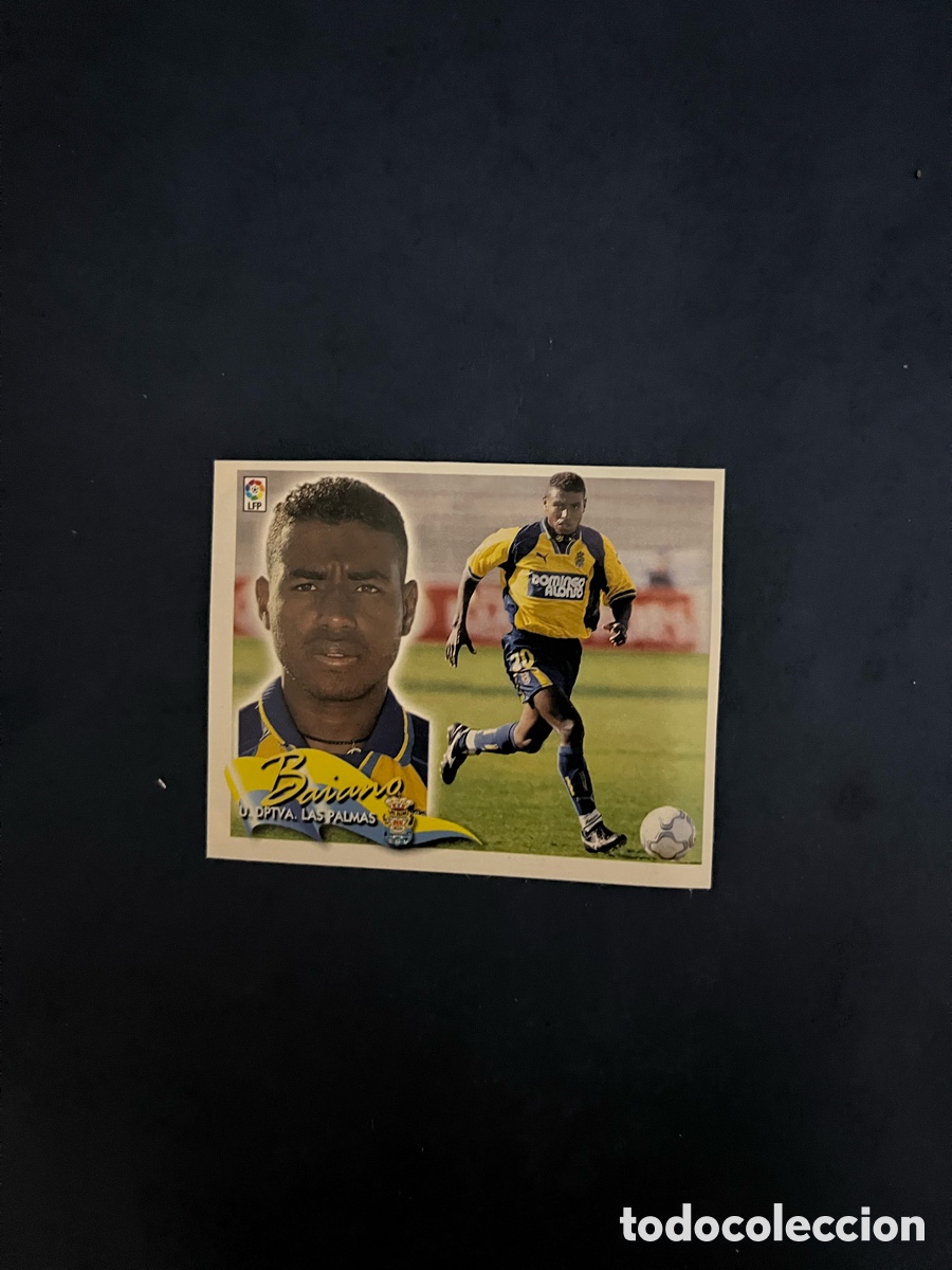 Cromos de f&uacute;tbol: Baiano U.D. Las Palmas ( coloca ) Este 2000-01 ( recuperado )