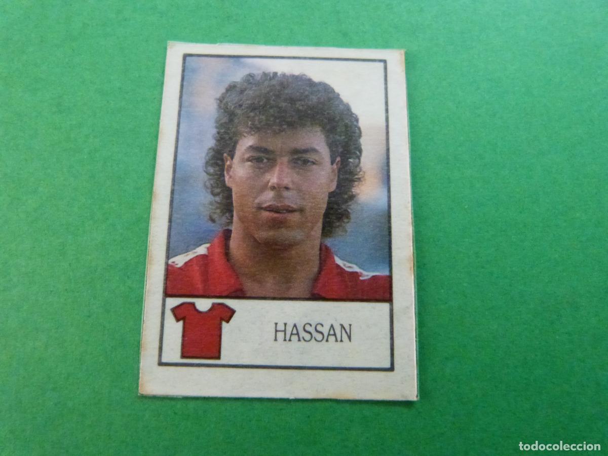 Cromos de f&uacute;tbol: CROMO FUTBOL HASSAN R.C.D.MALLORCA RECORTADO N&ordm; 149 LIGA BOLLYCAO 1987-1988/87-88