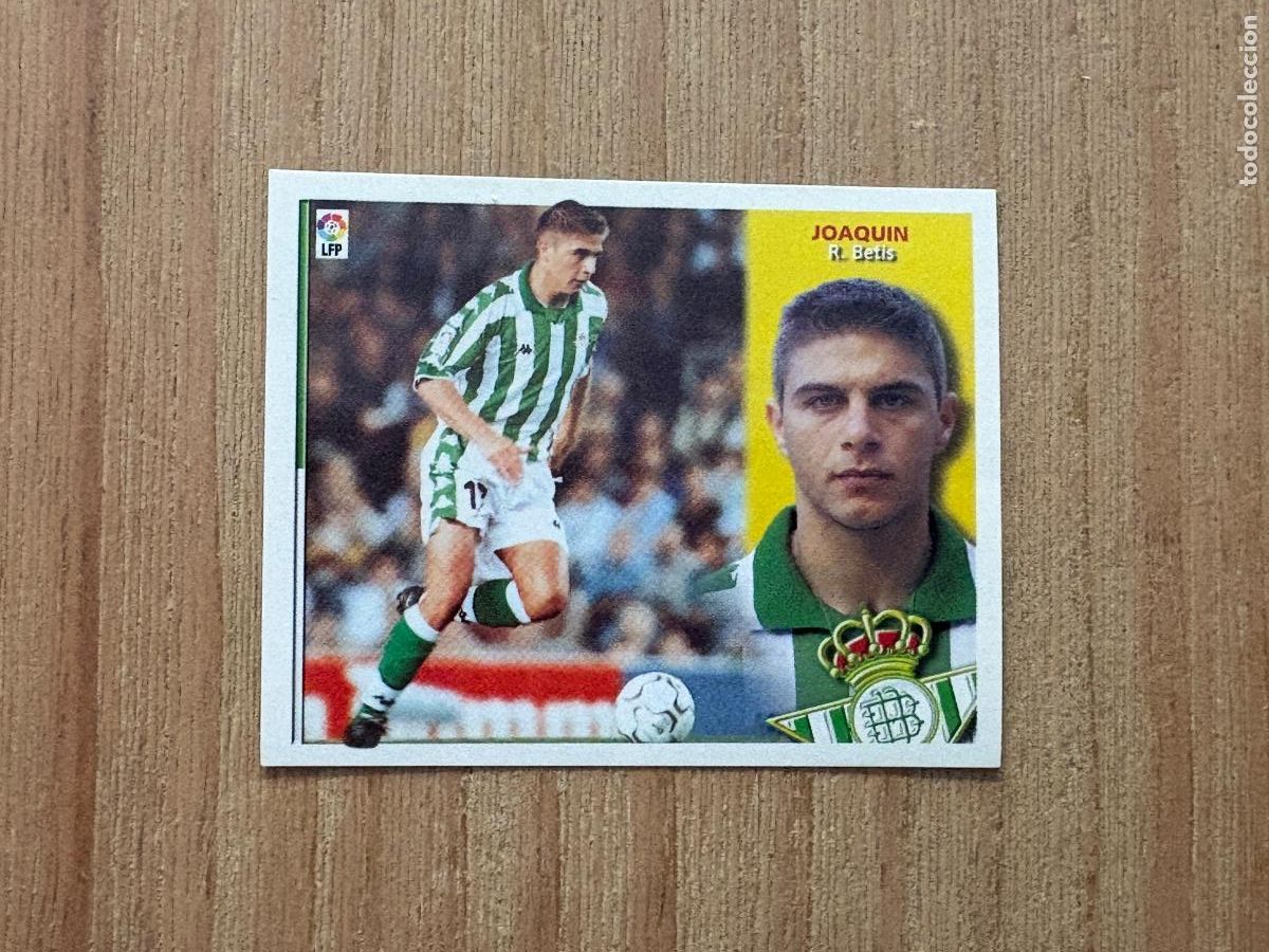 Figurine di Calcio: 37. CROMO LIGA COLECCIONES ESTE 2003-04 03-04 REAL BETIS JOAQU&Iacute;N SIN PEGAR