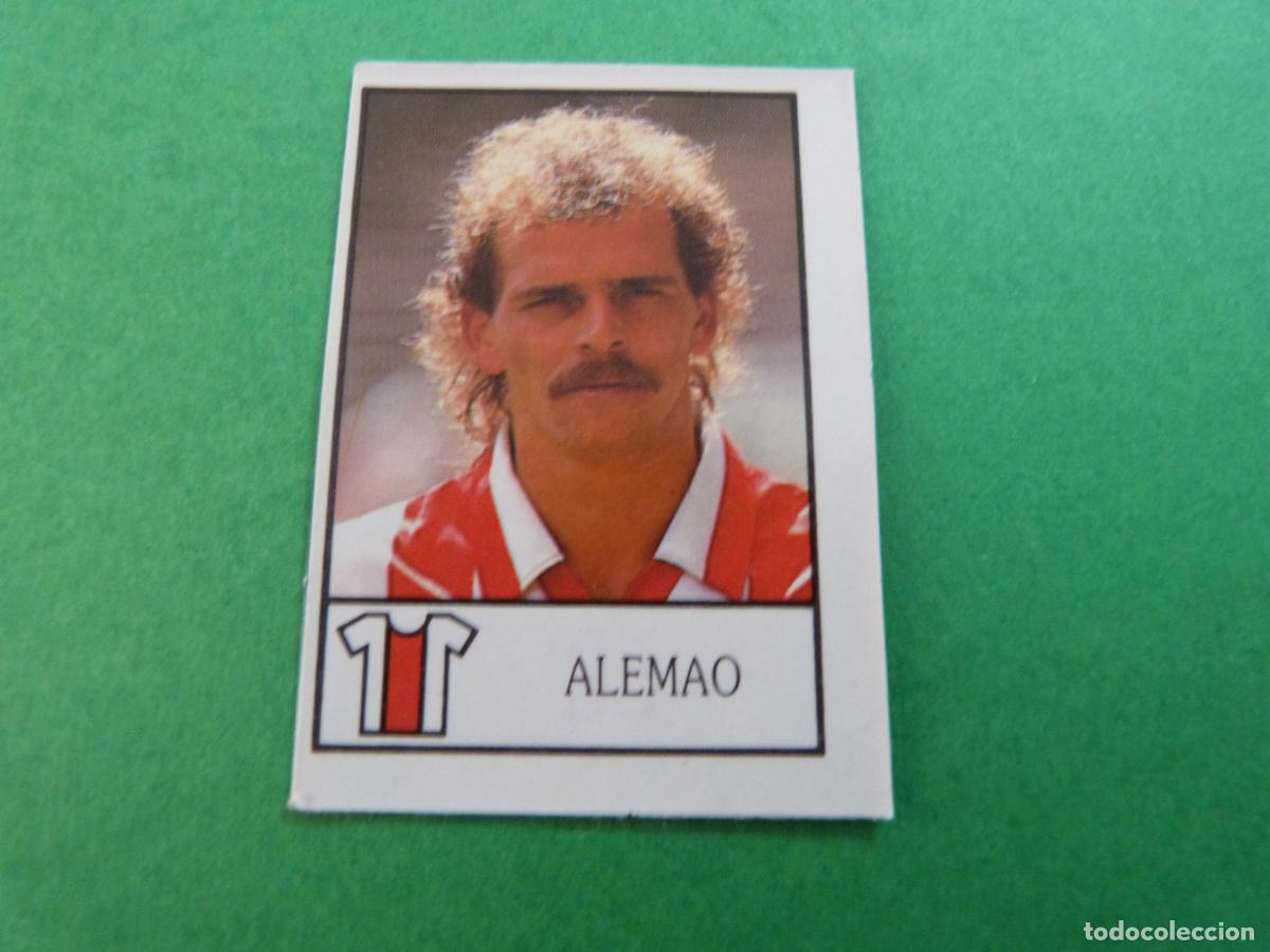 Cromos de f&uacute;tbol: CROMO FUTBOL ALEMAO ATLETICO DE MADRID RECORTADO N&ordm; 25 LIGA BOLLYCAO 1987-1988/87-88