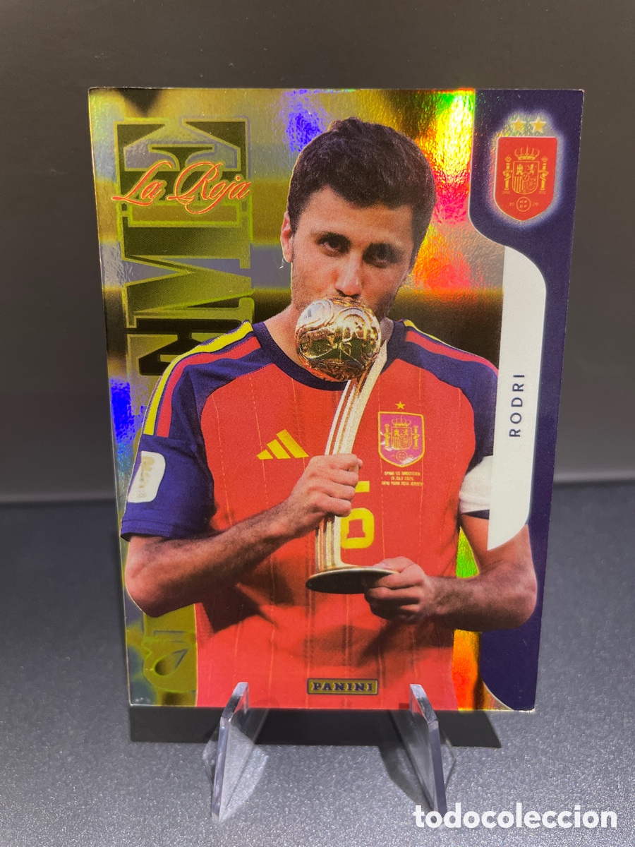 Cromos de f&uacute;tbol: Rodri S3 Supreme MVP Campeones Pasion Espa&ntilde;a Panini Club 2026 Seleccion Espa&ntilde;ola