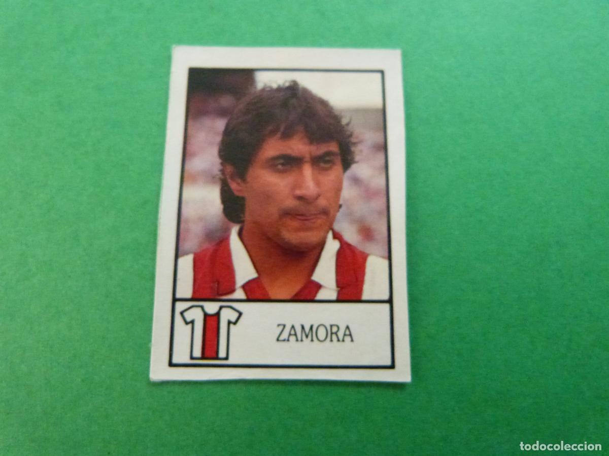 Cromos de f&uacute;tbol: CROMO FUTBOL ZAMORA ATLETICO DE MADRID RECORTADO N&ordm; 27 LIGA BOLLYCAO 1987-1988/87-88