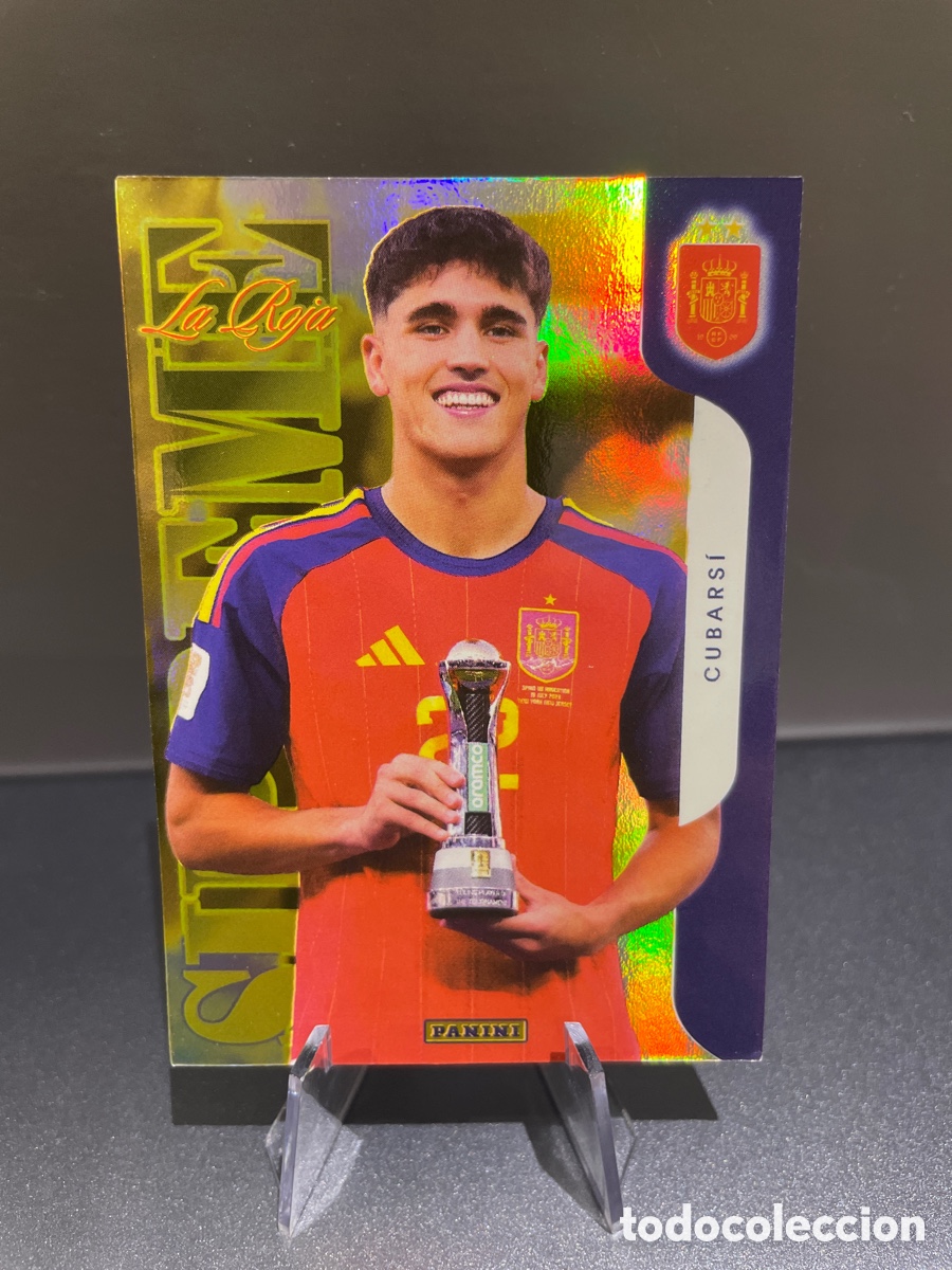 Cromos de f&uacute;tbol: Cubarsi S2 Supreme MVP Joven Campeones Pasion Espa&ntilde;a Panini Club 2026 Seleccion Espa&ntilde;ola