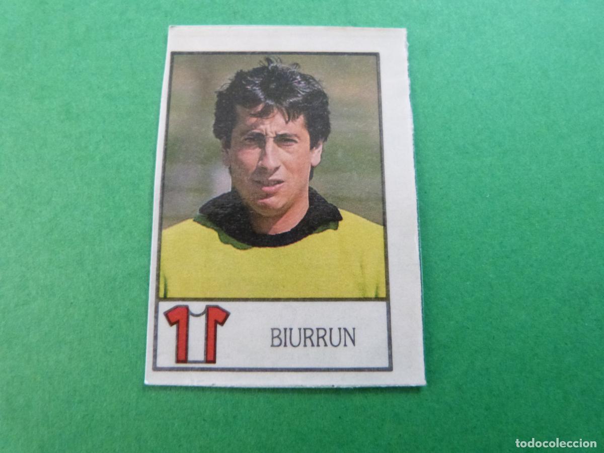 Cromos de f&uacute;tbol: CROMO FUTBOL BIURRUN ATH. BILBAO RECORTADO N&ordm; 2 LIGA BOLLYCAO 1987-1988/87-88