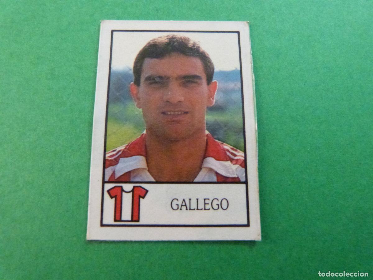 Cromos de f&uacute;tbol: CROMO FUTBOL GALLEGO ATH. BILBAO RECORTADO N&ordm; 8 LIGA BOLLYCAO 1987-1988/87-88