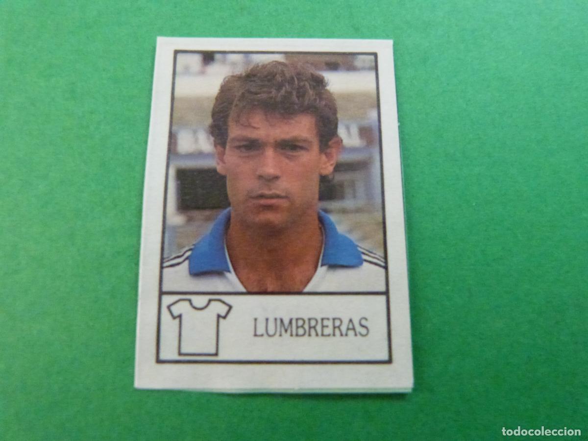 Cromos de f&uacute;tbol: CROMO FUTBOL LUMBRERAS REAL ZARAGOZA RECORTADO N&ordm; 295 LIGA BOLLYCAO 1987-1988/87-88