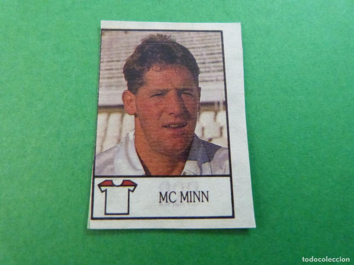 Cromos de f&uacute;tbol: CROMO FUTBOL MC MINN SEVILLA F.C. RECORTADO N&ordm; 222 LIGA BOLLYCAO 1987-1988/87-88