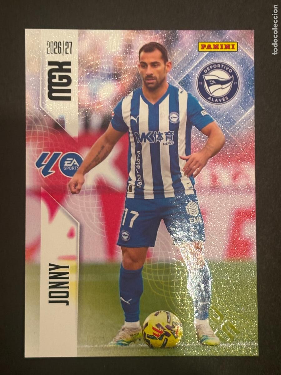 Football Stickers: 22 JONNY ALAVES MEGACRACKS MGK 26-27 2026-2027 PANINI LIGA