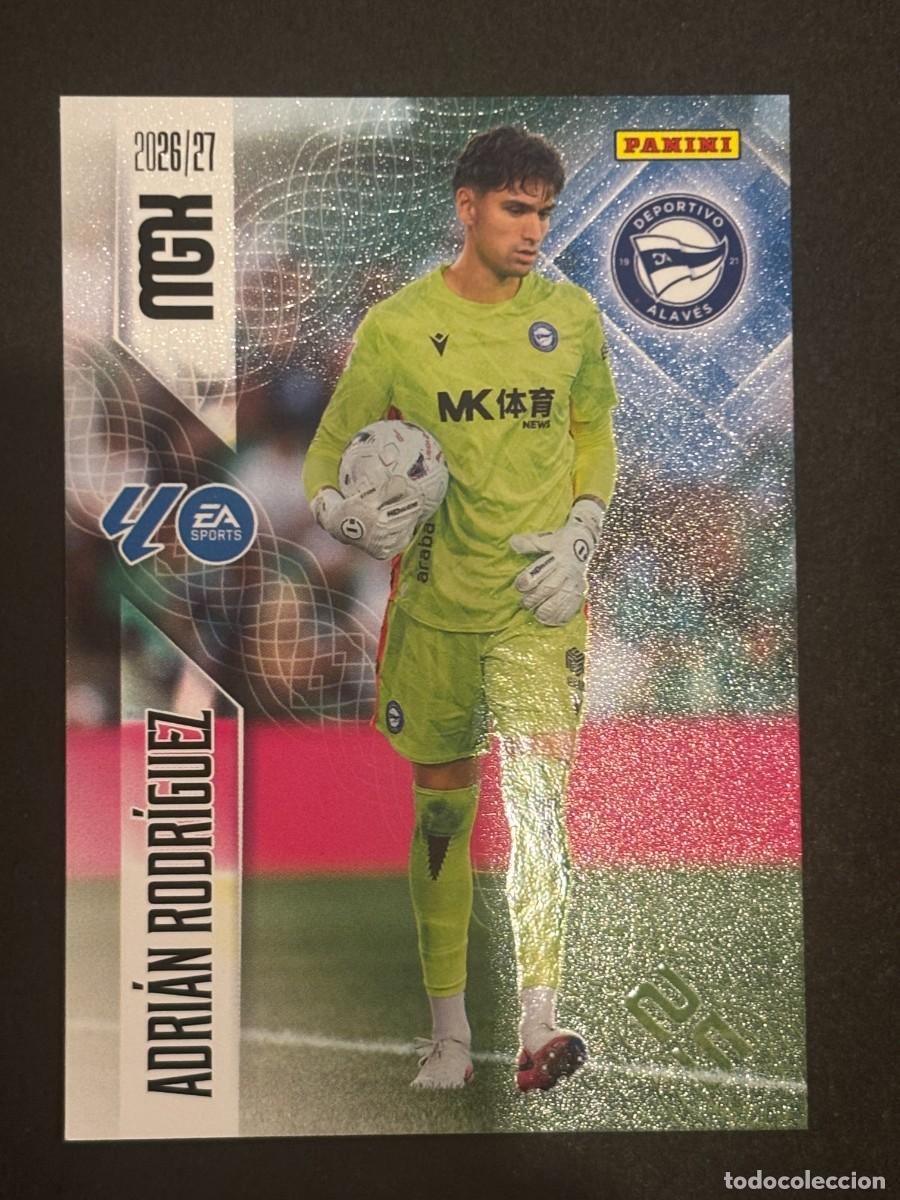 Football Stickers: 21 ADRI&Aacute;N RODR&Iacute;GUEZ ALAVES MEGACRACKS MGK 26-27 2026-2027 PANINI LIGA
